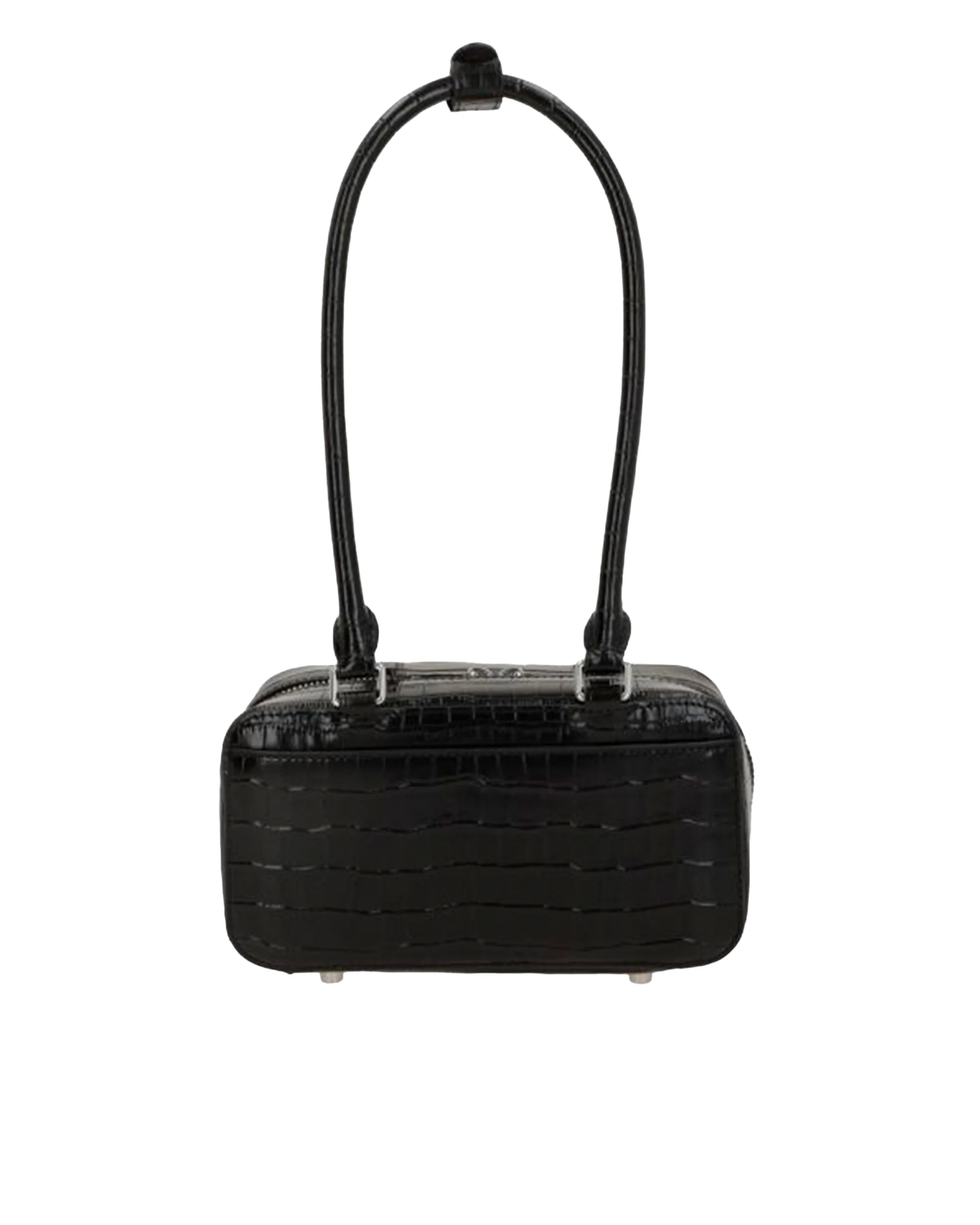 Self-portrait Luxury Mini Croc Shoulder Handbag - Compact and Chic - Image 2
