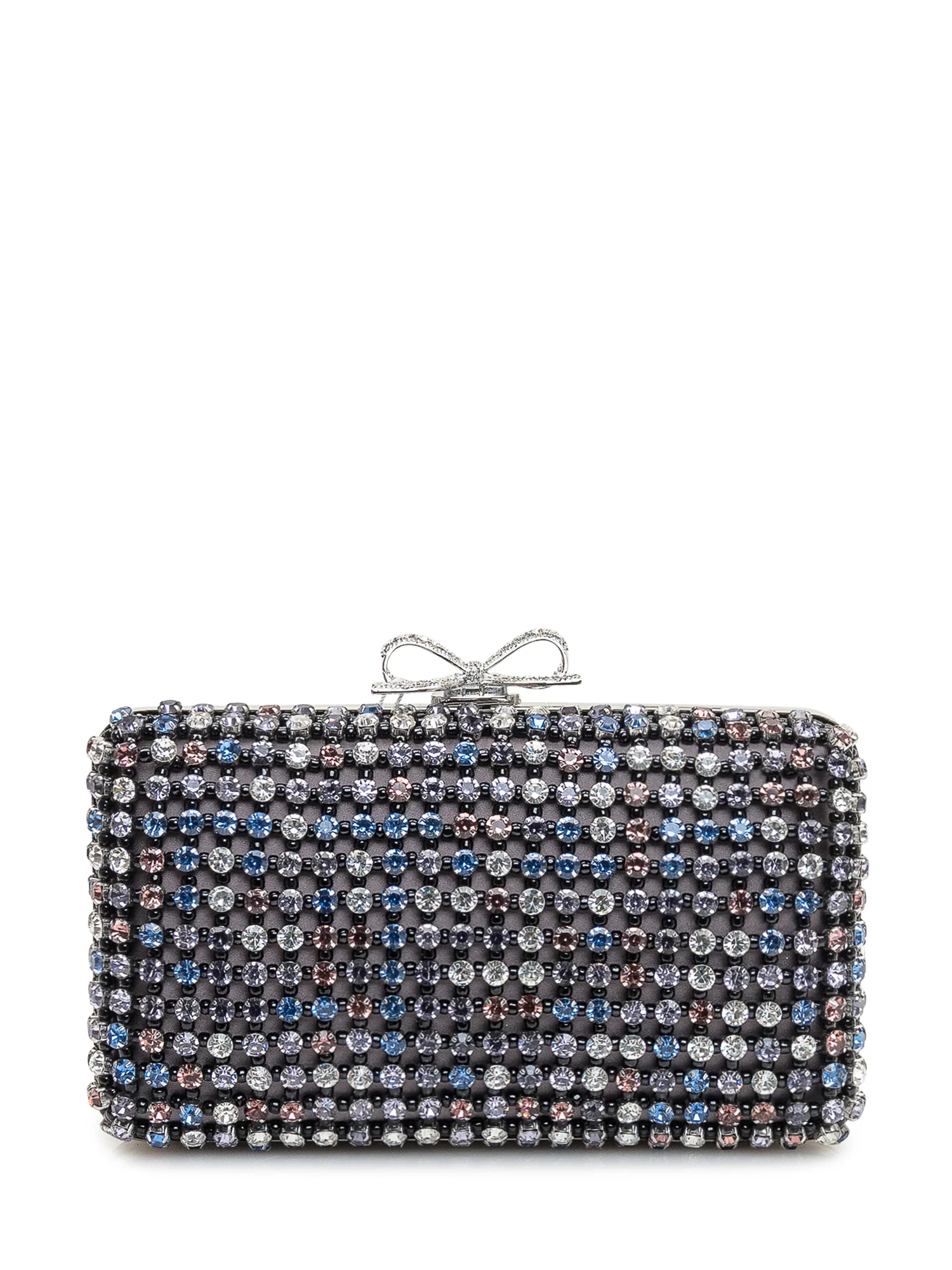 Self-portrait Metallic Mini Clutch Bag