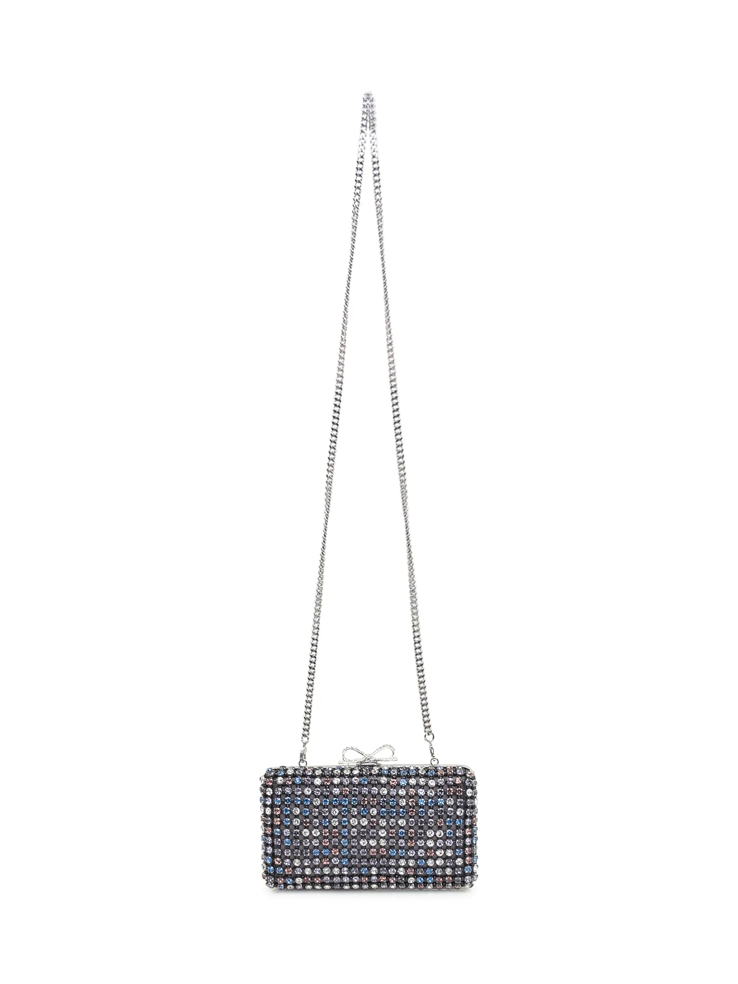 Self-portrait Metallic Mini Clutch Bag - Image 2