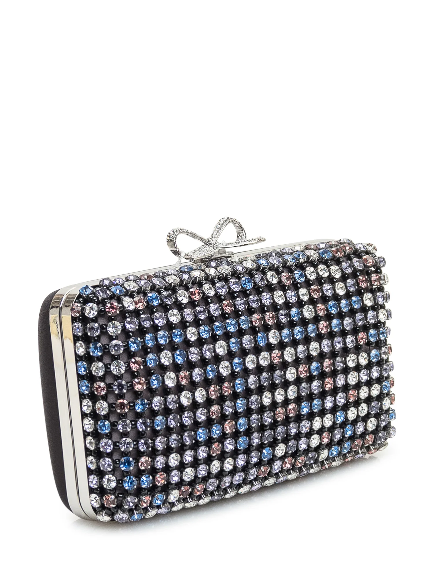 Self-portrait Metallic Mini Clutch Bag - Image 3