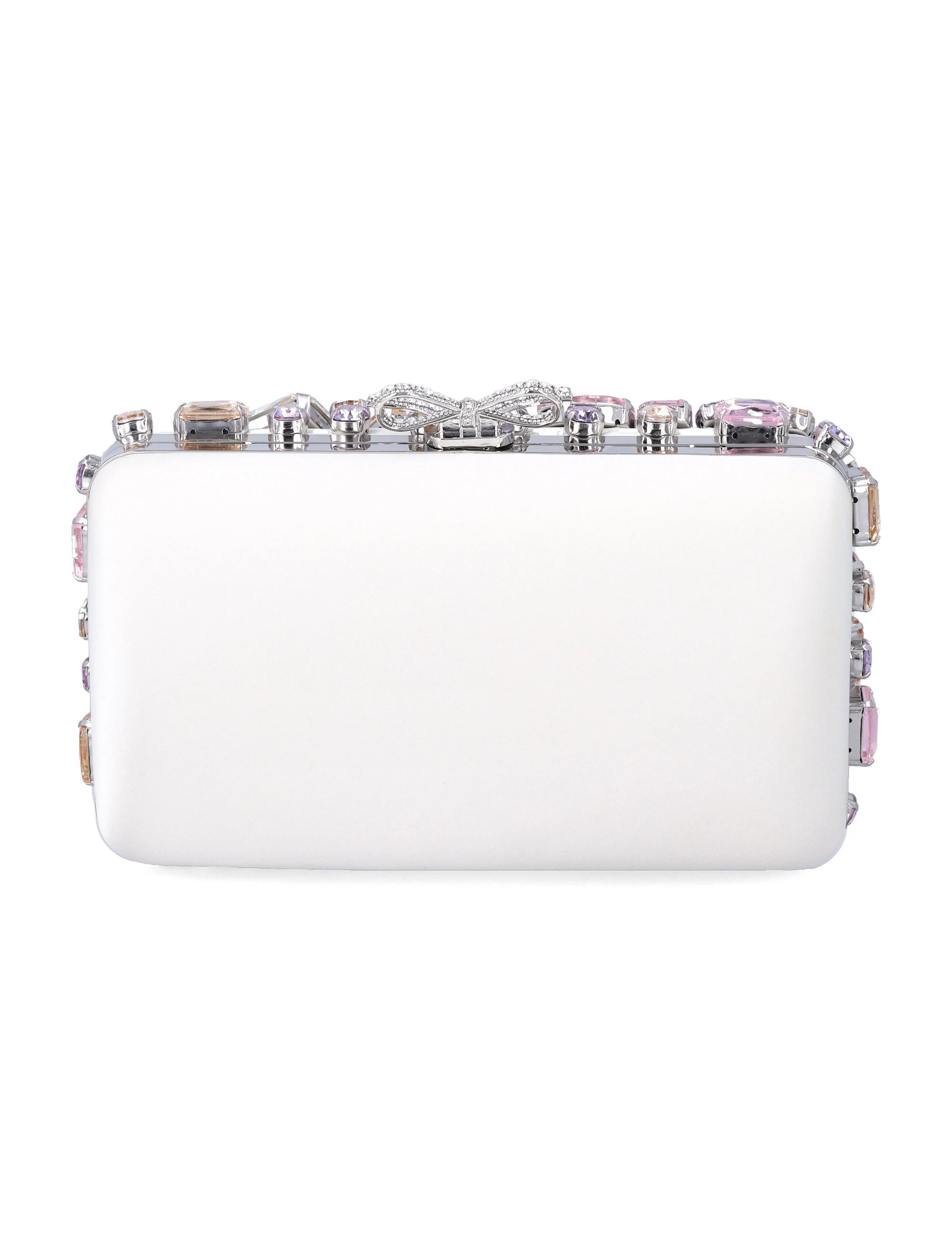 Self-portrait Mini Embellished Clutch with Signature Bow - Image 3