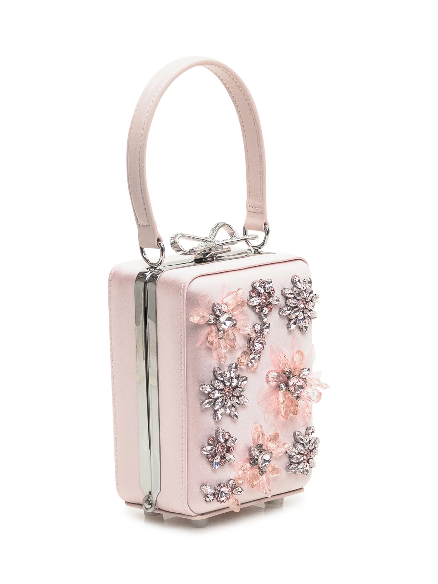 Self-portrait Mini Floral Accent Clutch Bag - Image 3