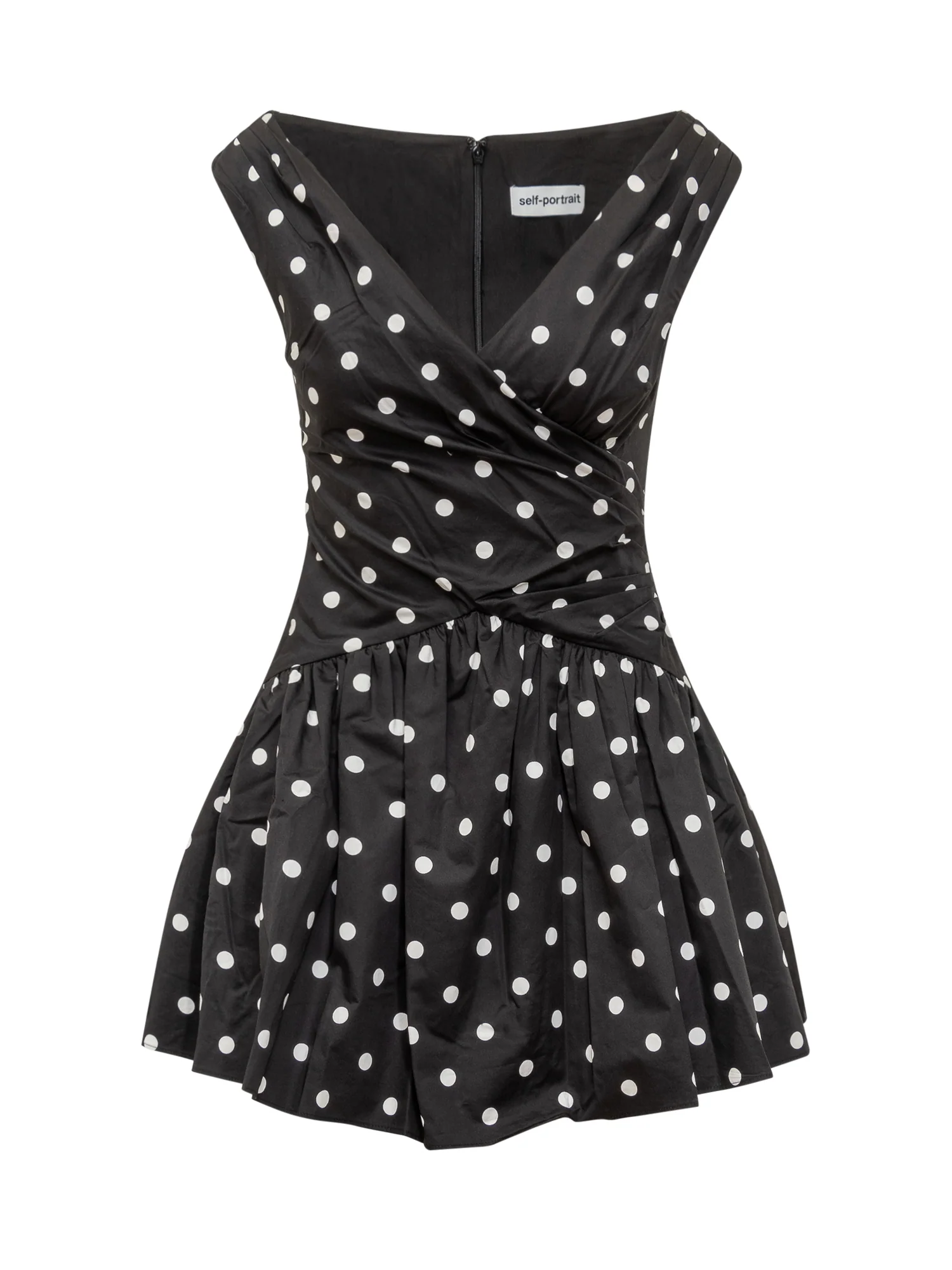 Self-portrait Mini Suit with Polka Dots