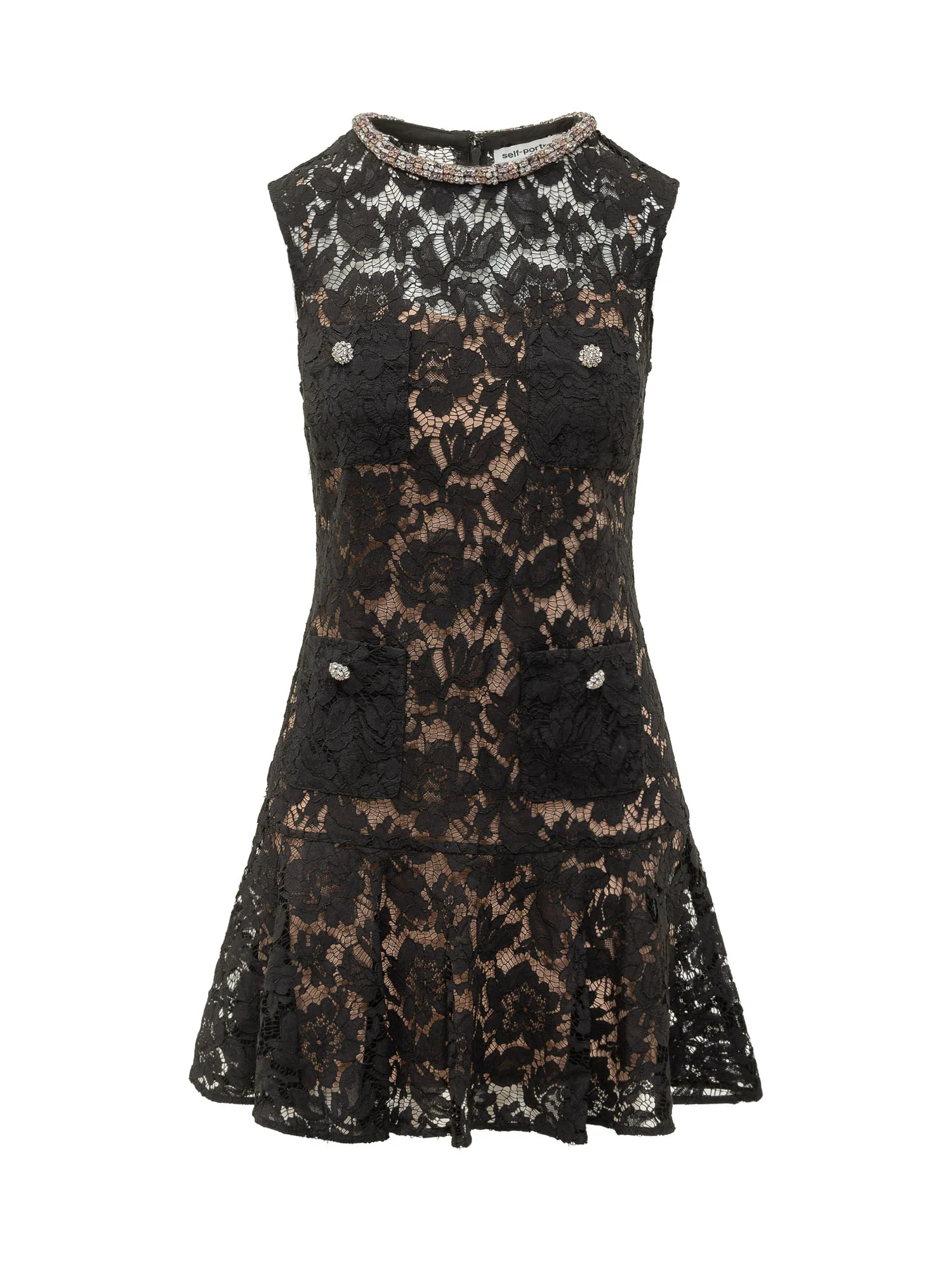 Self-portrait Mini Tailored Suit Dress