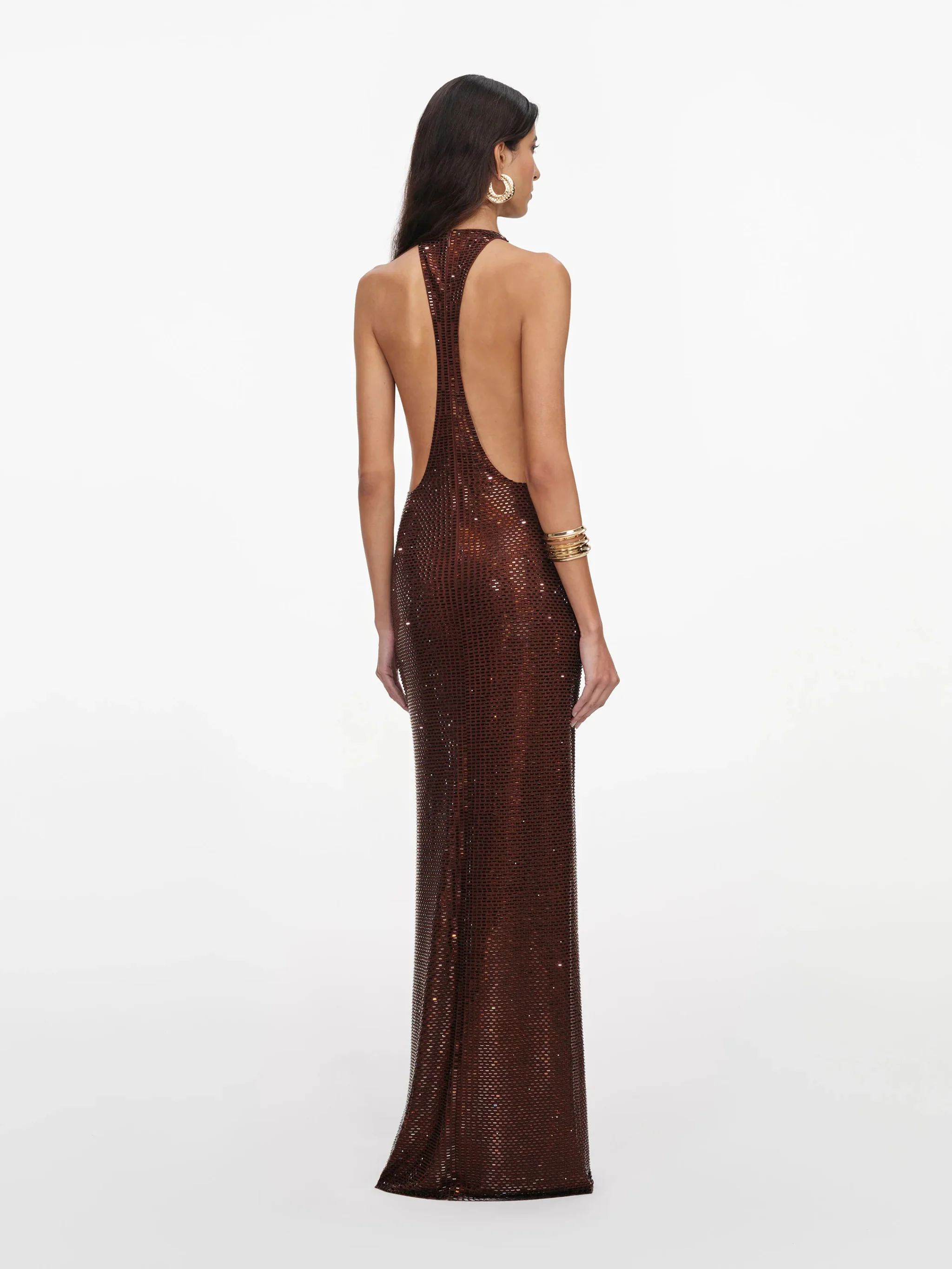 Self-portrait Racerback Mini Dress with Back Zip Closure - Size UK 6 - Image 3