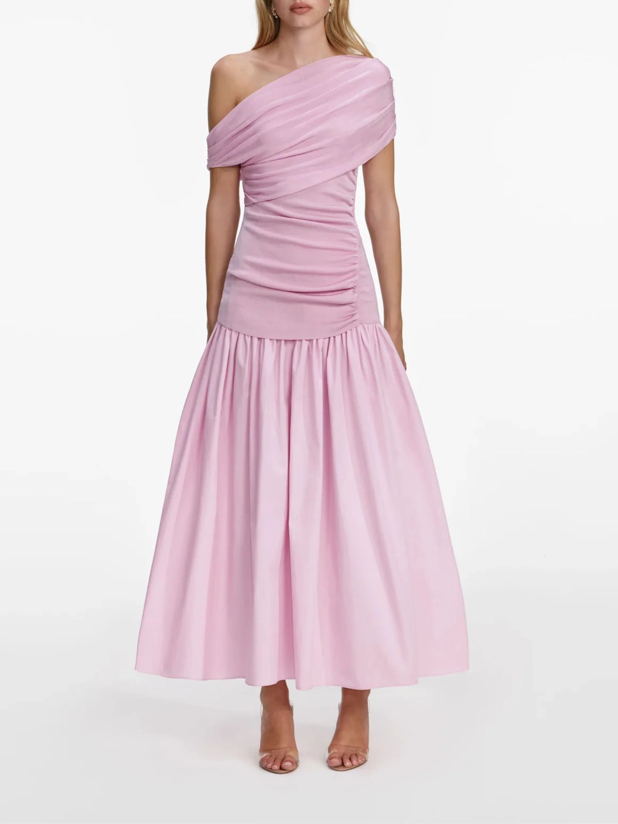 Self-portrait SELF PORTRAIT Elegant Knit Midi Dress with Rhinestone Embellishments - Image 2