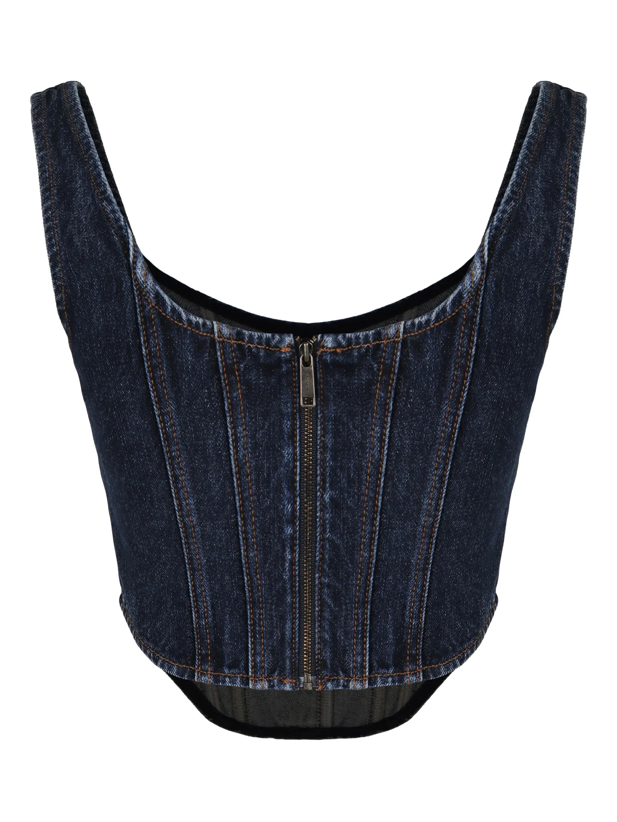 Self-portrait SELF PORTRAIT Wide Strap Corset Top - Image 3