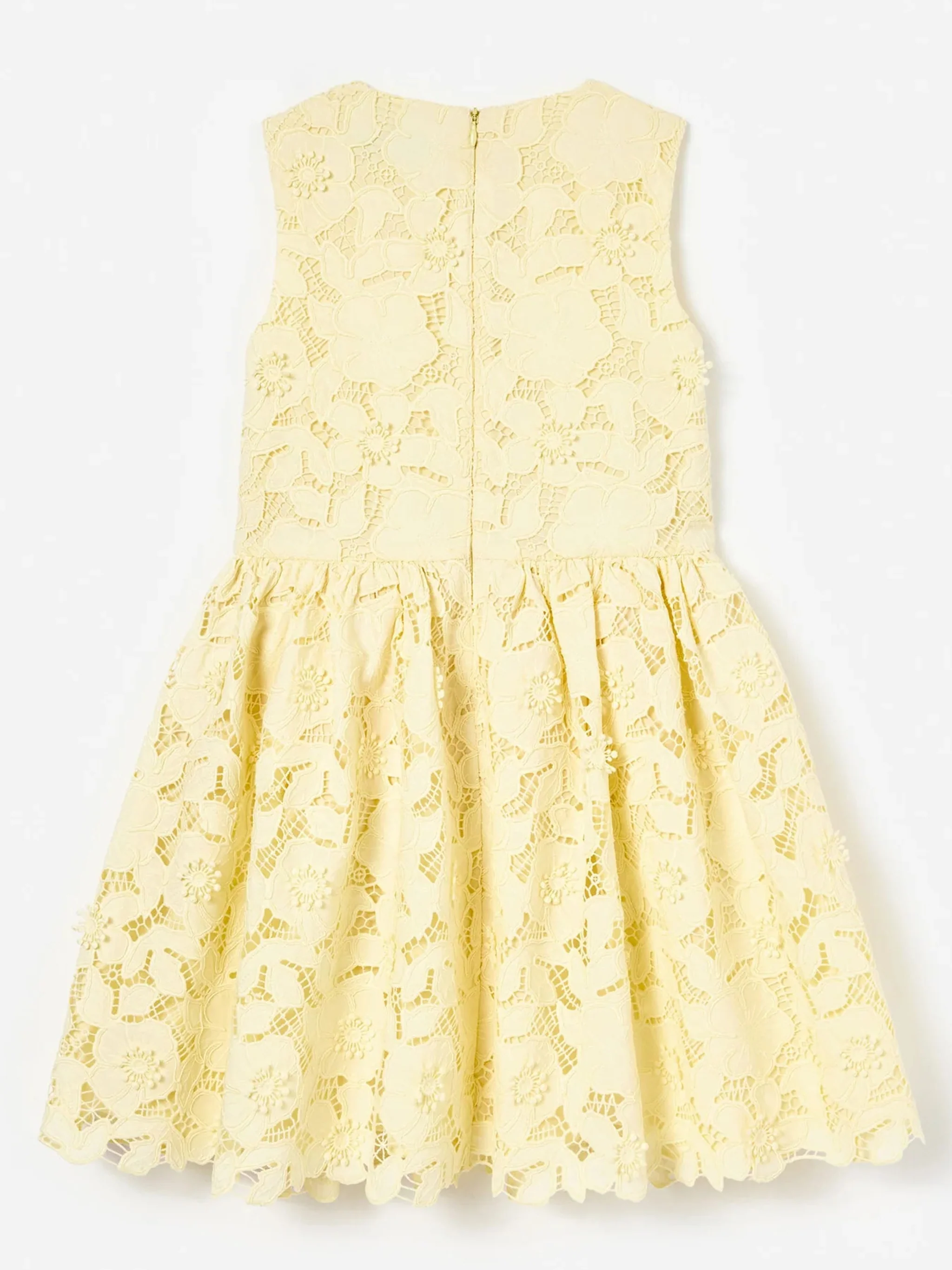 Self-portrait Sleeveless Full Skirt Dress with Back Zip Closure - Image 2