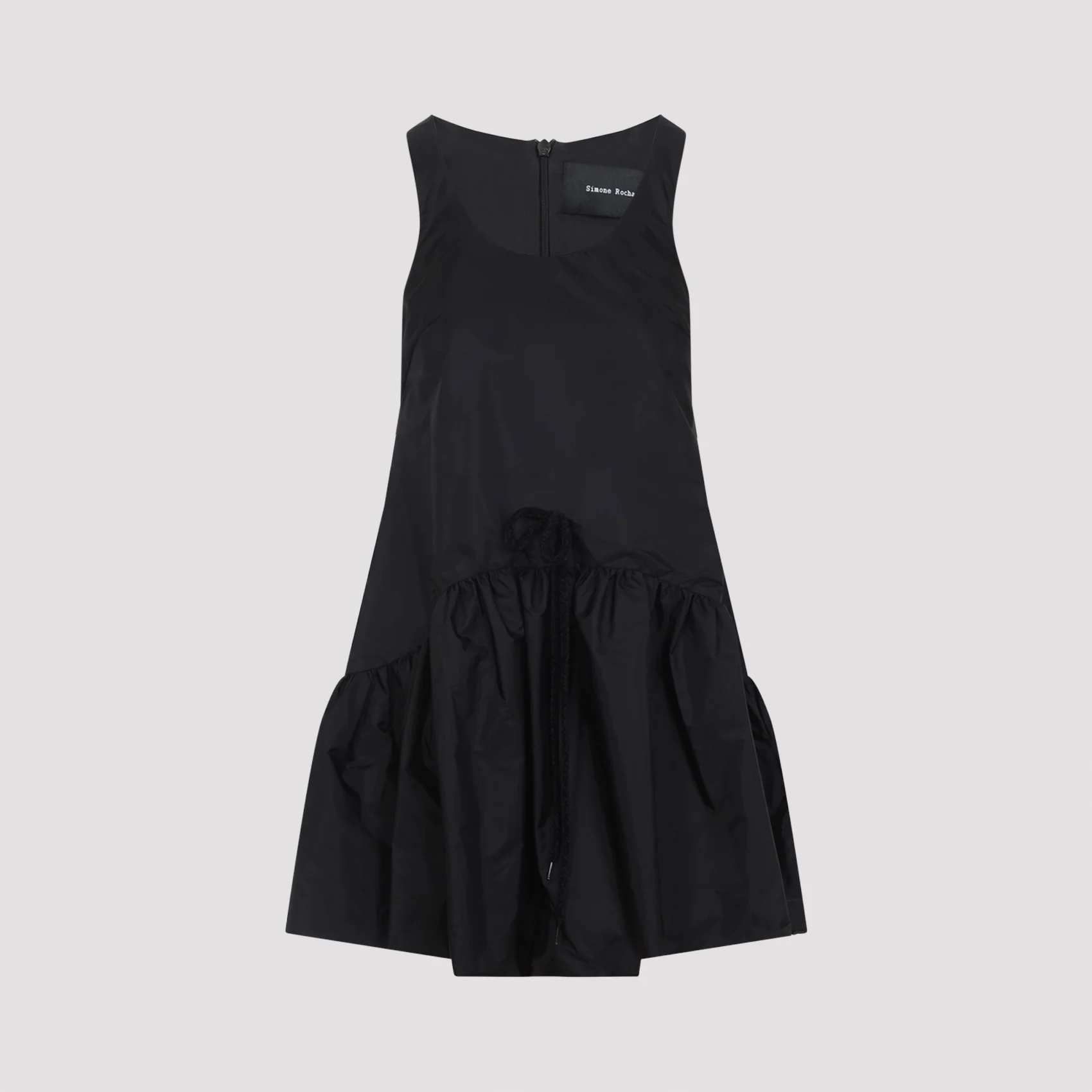 Simone Rocha Tapered Back Peplum Mini Dress - Image 3