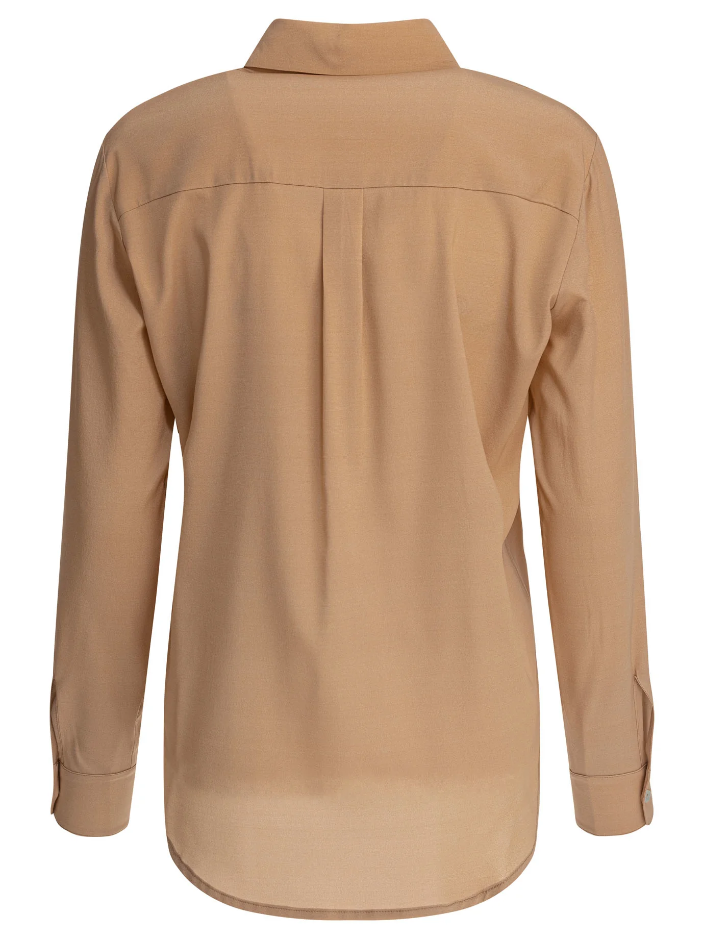 Sleep No More Elegant Silk Blend Mini Shirt for Women - Image 2