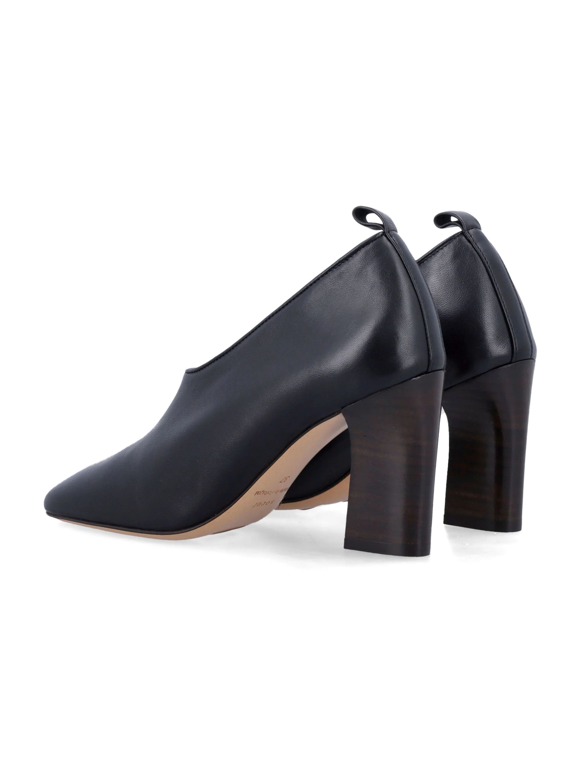 SOEUR 80mm Thea Block-heel Pumps - Image 4