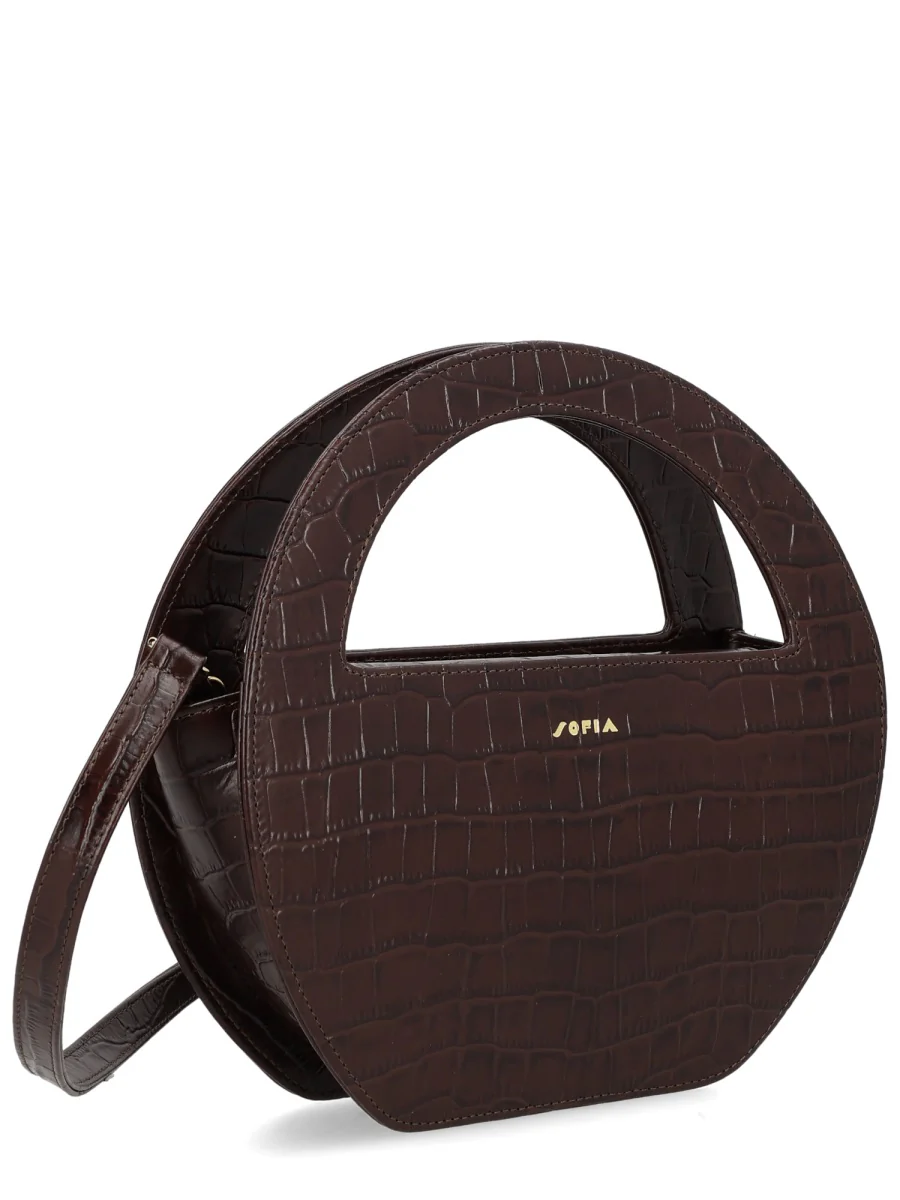 SOFIA Mini Edda Embossed Tote Bag - Image 2