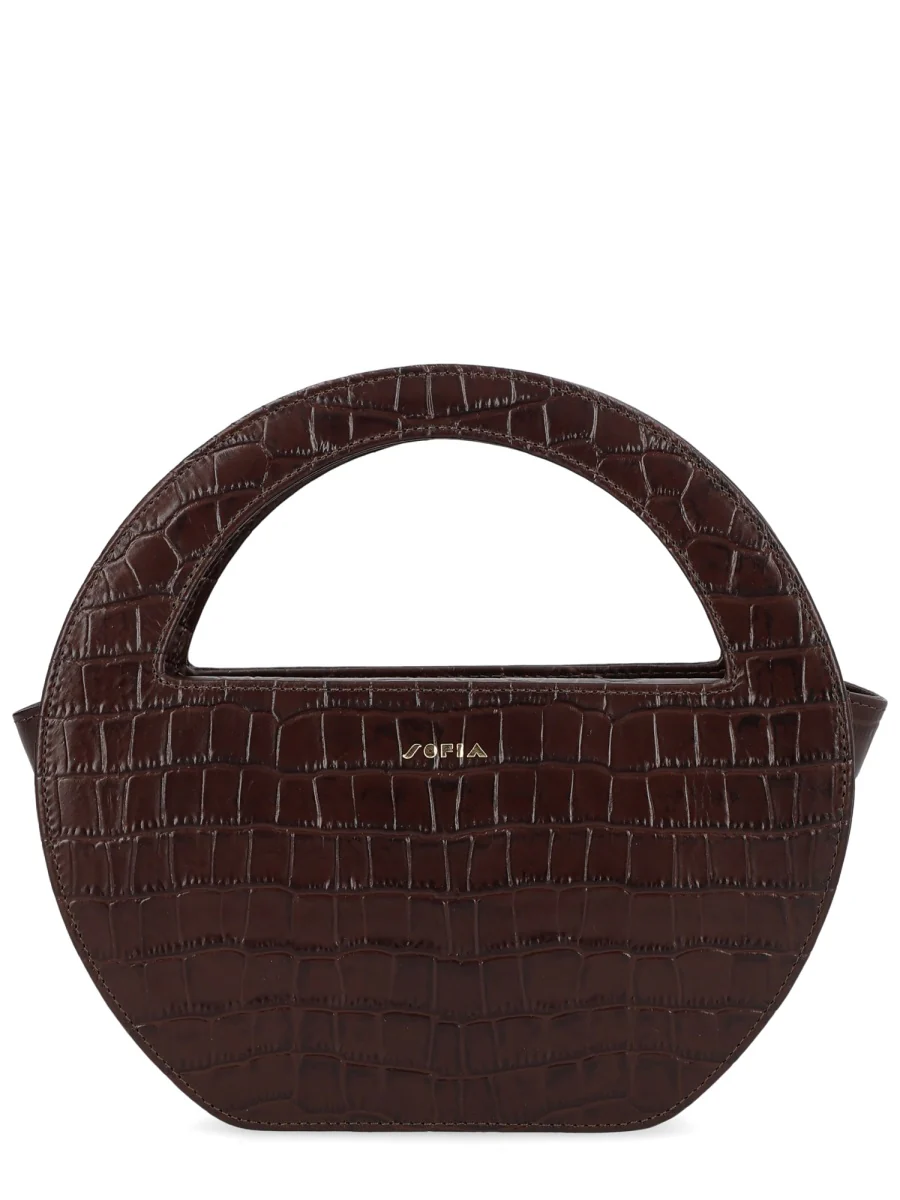 SOFIA Mini Edda Embossed Tote Bag - Image 4