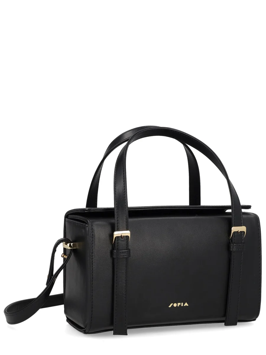 SOFIA Mini Sofia Crossbody Bag – Pebbled Leather - Image 2