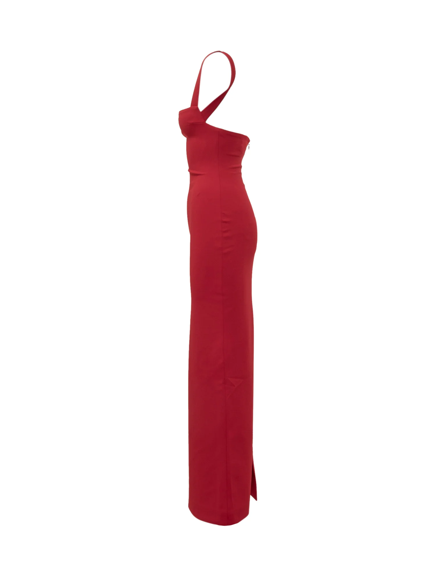 Solace London Elegant Mini Suit with Subtle Pinstripes - Image 3