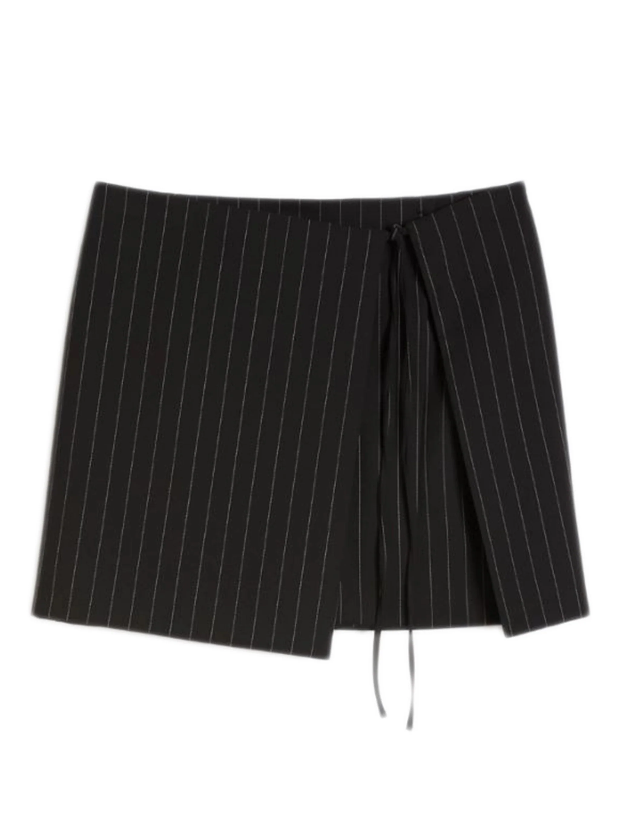 Sportmax Low-Waist Double-Wrap Skirt with Snap Button Fastening - Size 40