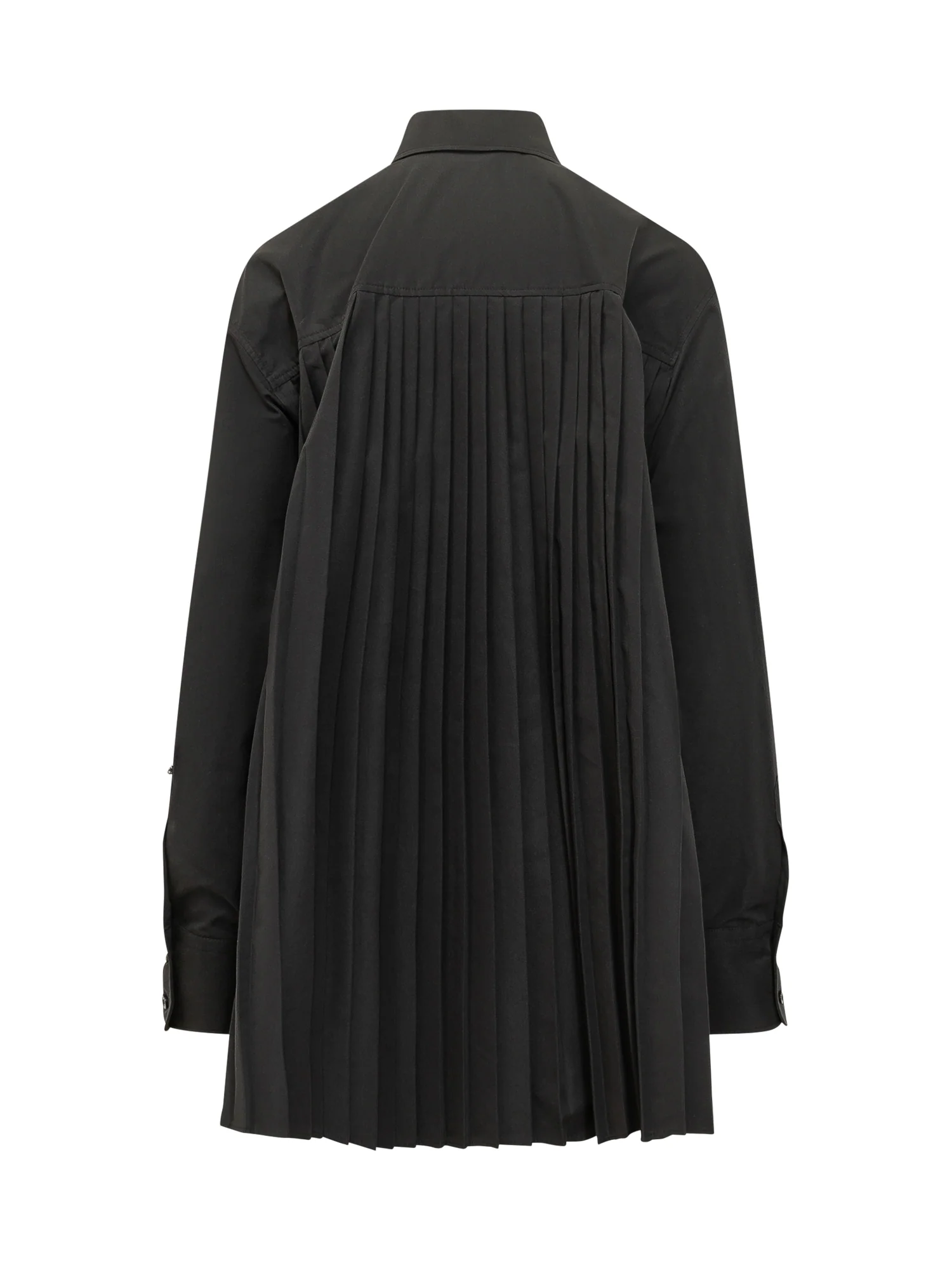 Sportmax Mini Casacca with Belt and Plissé for SS26 - Image 2