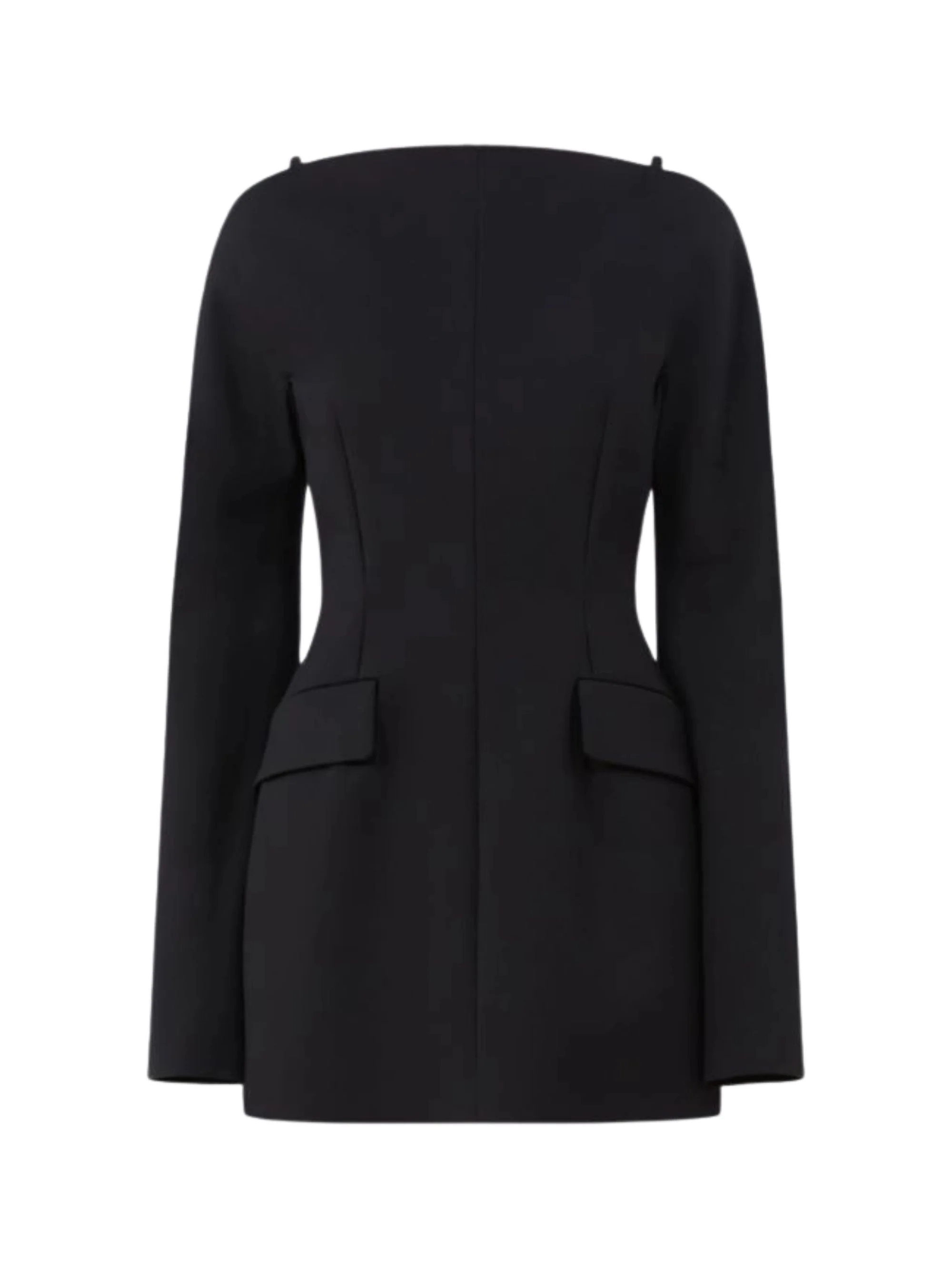 SportMax Shoulder Pad Mini Dress