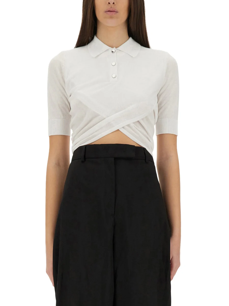 Sportmax Slim Fit Polo Shirt for Women