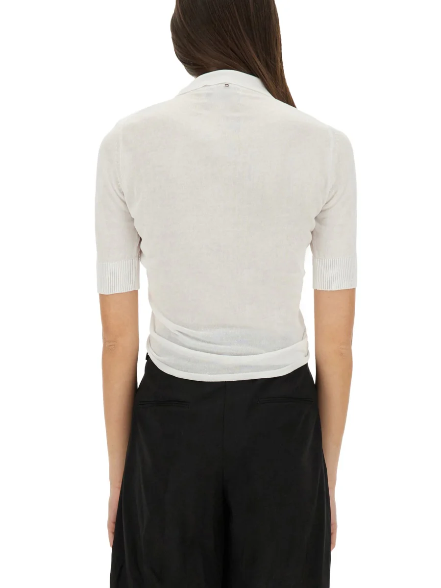Sportmax Slim Fit Polo Shirt for Women - Image 3