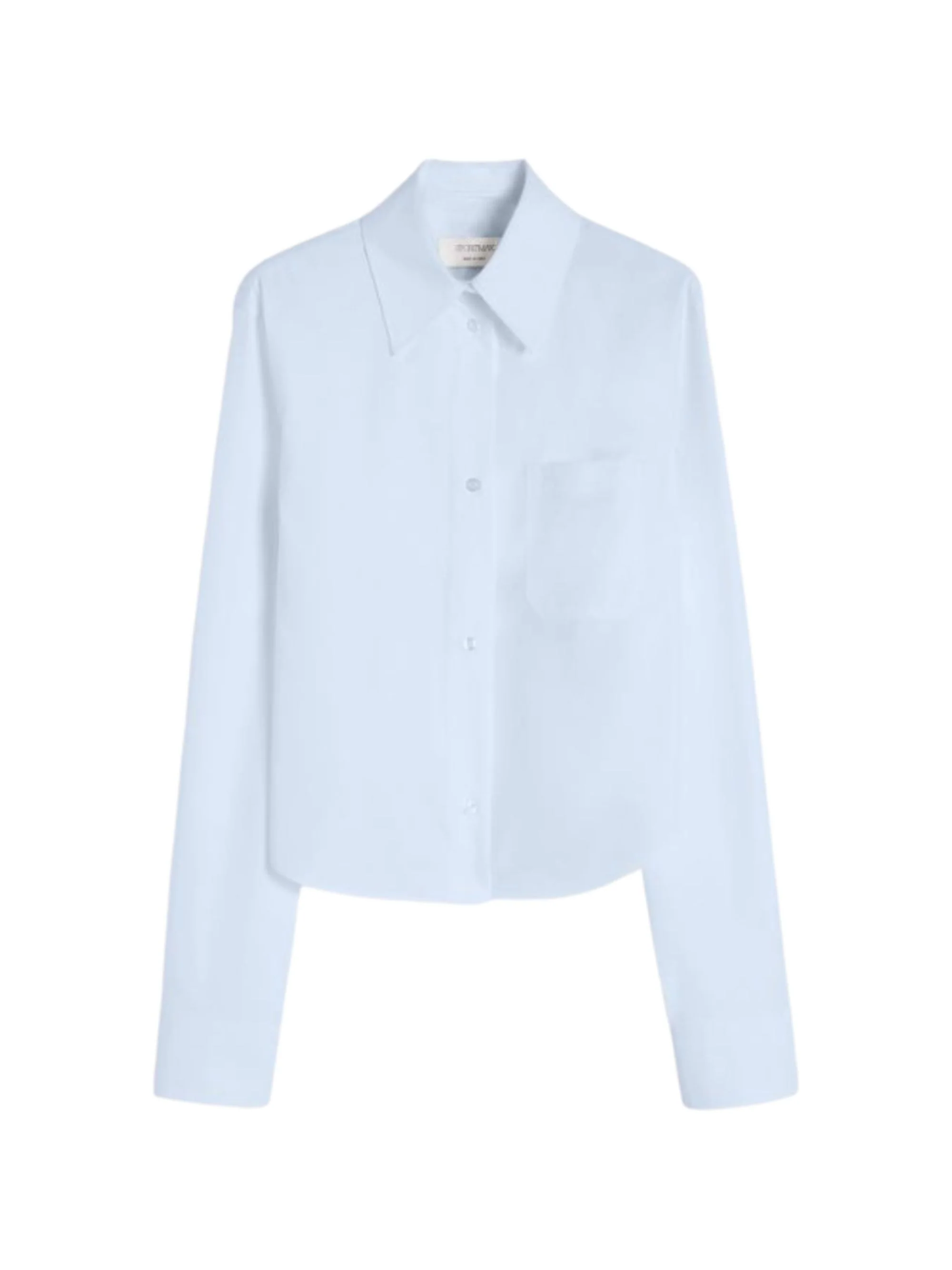 Sportmax Straight Fit Women's Shirt with Front Buttons and Chest Pocket
