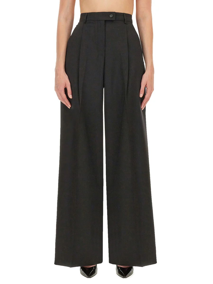Sportmax Women’s Virgin Wool Sail Trousers