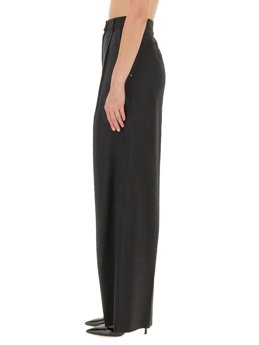 Sportmax Women’s Virgin Wool Sail Trousers - Image 4