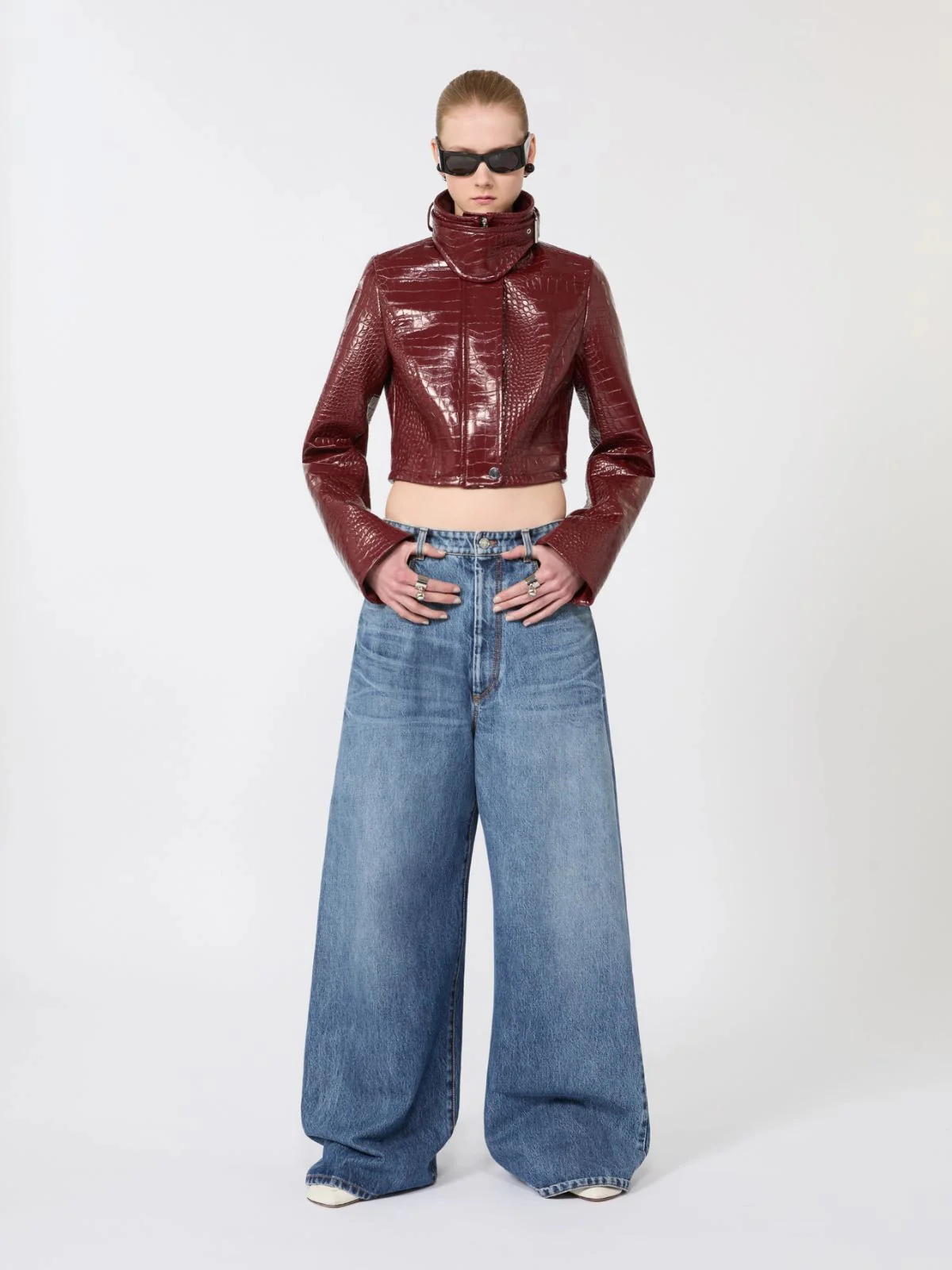 Sportmax Women's Low Waist Five-Pocket Jeans in Size 26 - Image 2