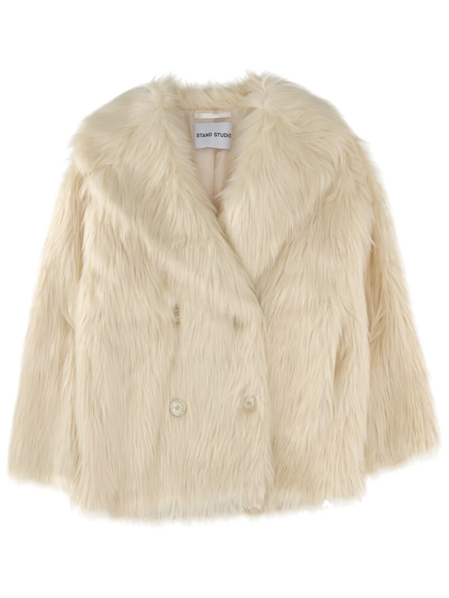 STAND Carolina Faux-fur Coat - Image 2