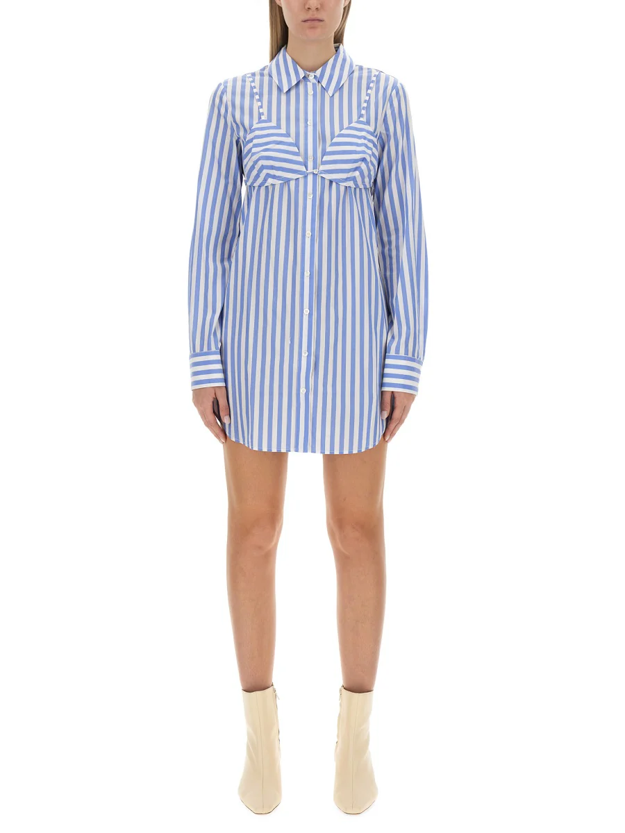 Staud Cotton Mini Dress for Women - Regular Fit