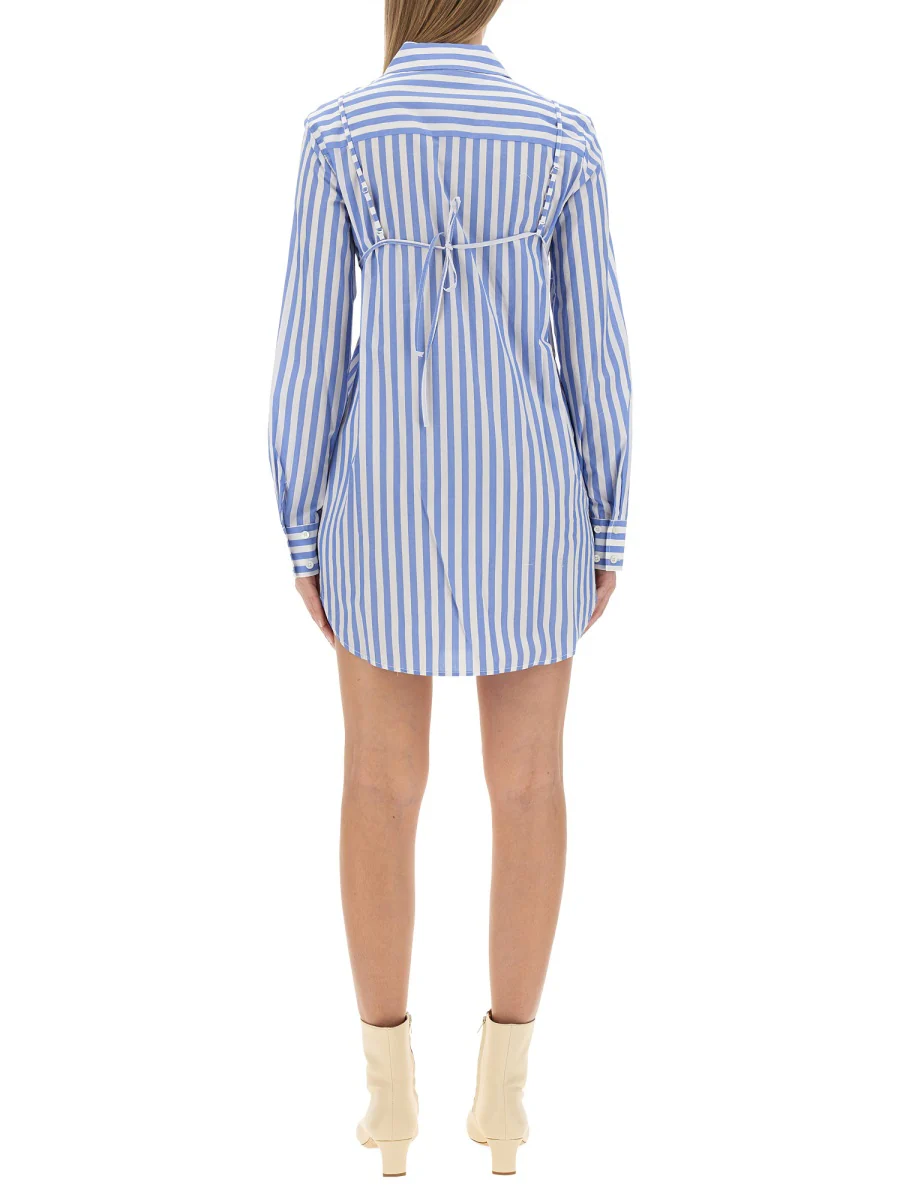 Staud Cotton Mini Dress for Women - Regular Fit - Image 3