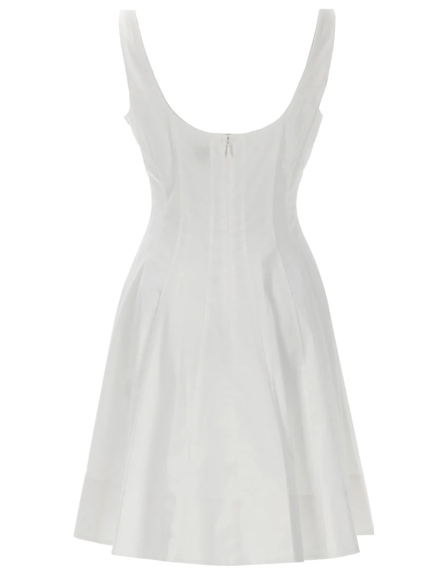 Staud Mini Cotton-Blend Dress for Women - Image 2