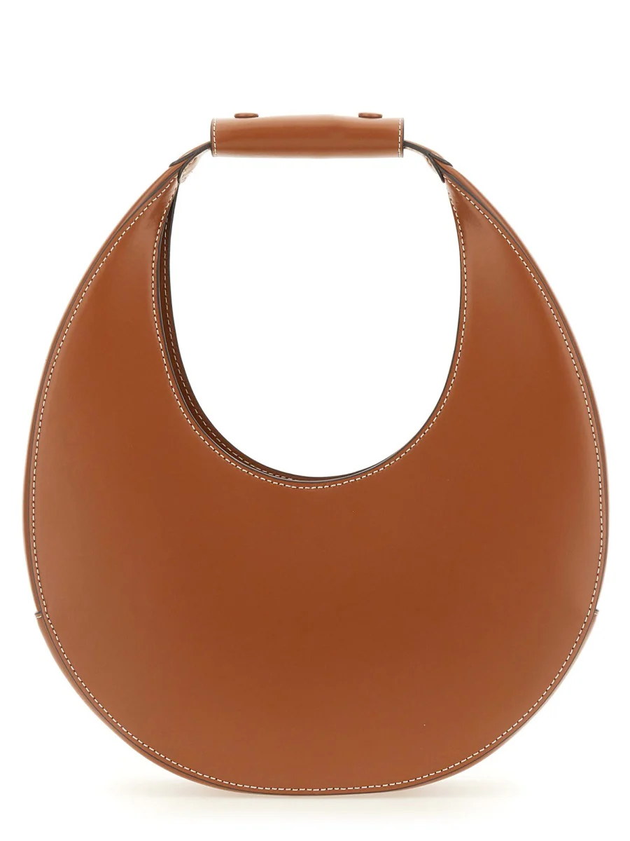 Staud Mini Leather Handbag - 29 cm x 31 cm x 7.5 cm - Image 4