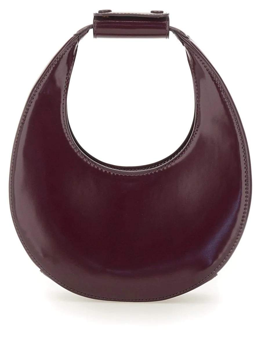 STAUD Mini Moon Crescent Top-handle Shoulder Bag