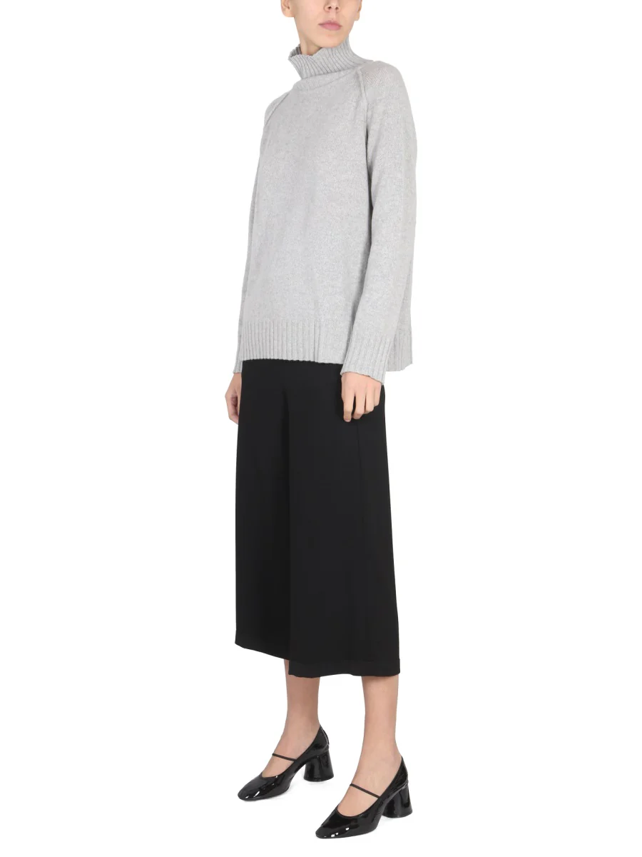 Stefano Mortari High Neck Ribbed Turtleneck Sweater for Women - Image 6