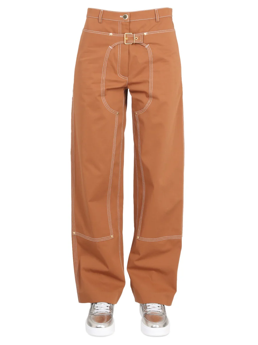 STELLA MCCARTNEY Buckle-detail Trousers - Image 5