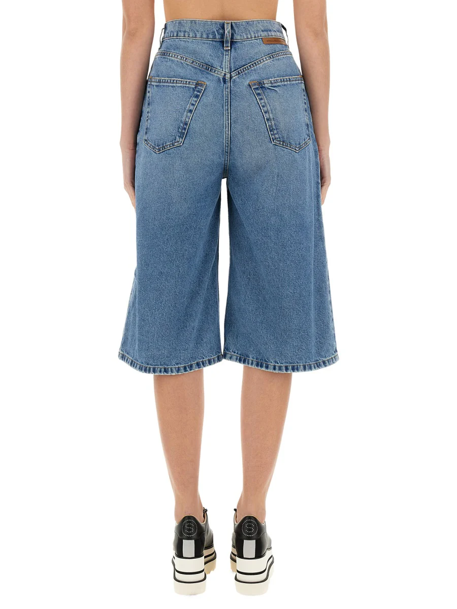 STELLA McCARTNEY Denim Bermuda Shorts - Image 3