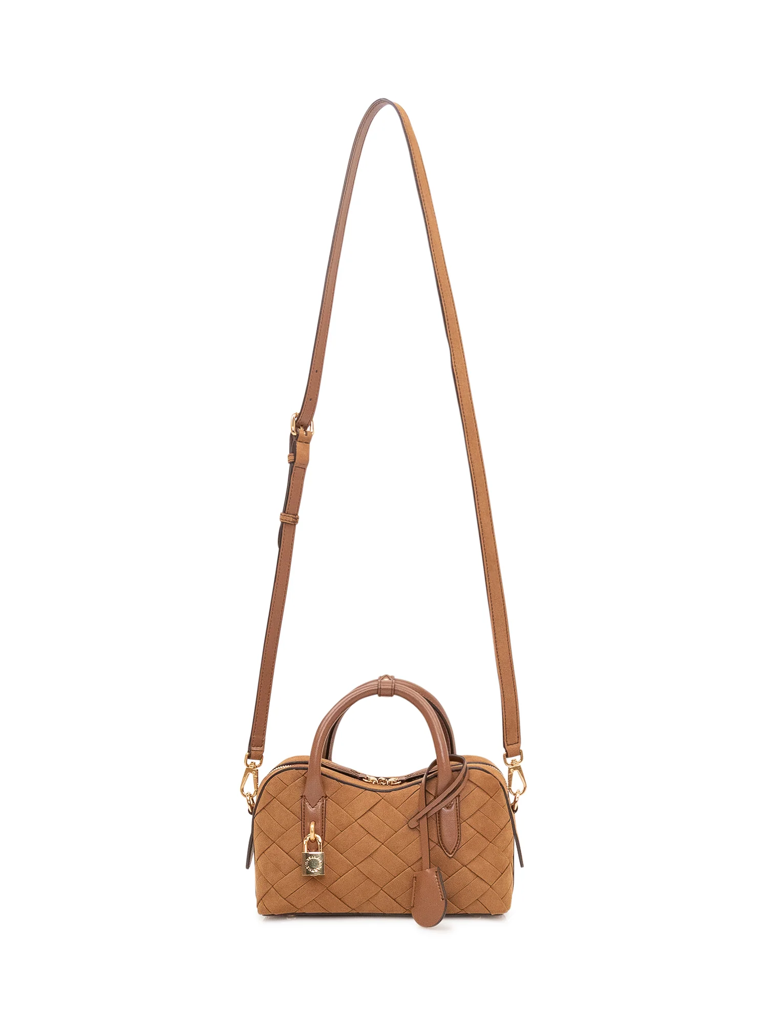 Stella Mccartney Elegant Handbag with Double Handle and Intricate Weave Design - Image 2