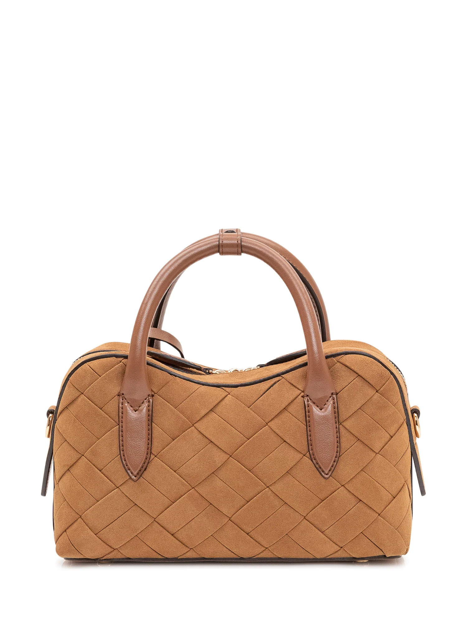 Stella Mccartney Elegant Handbag with Double Handle and Intricate Weave Design - Image 4