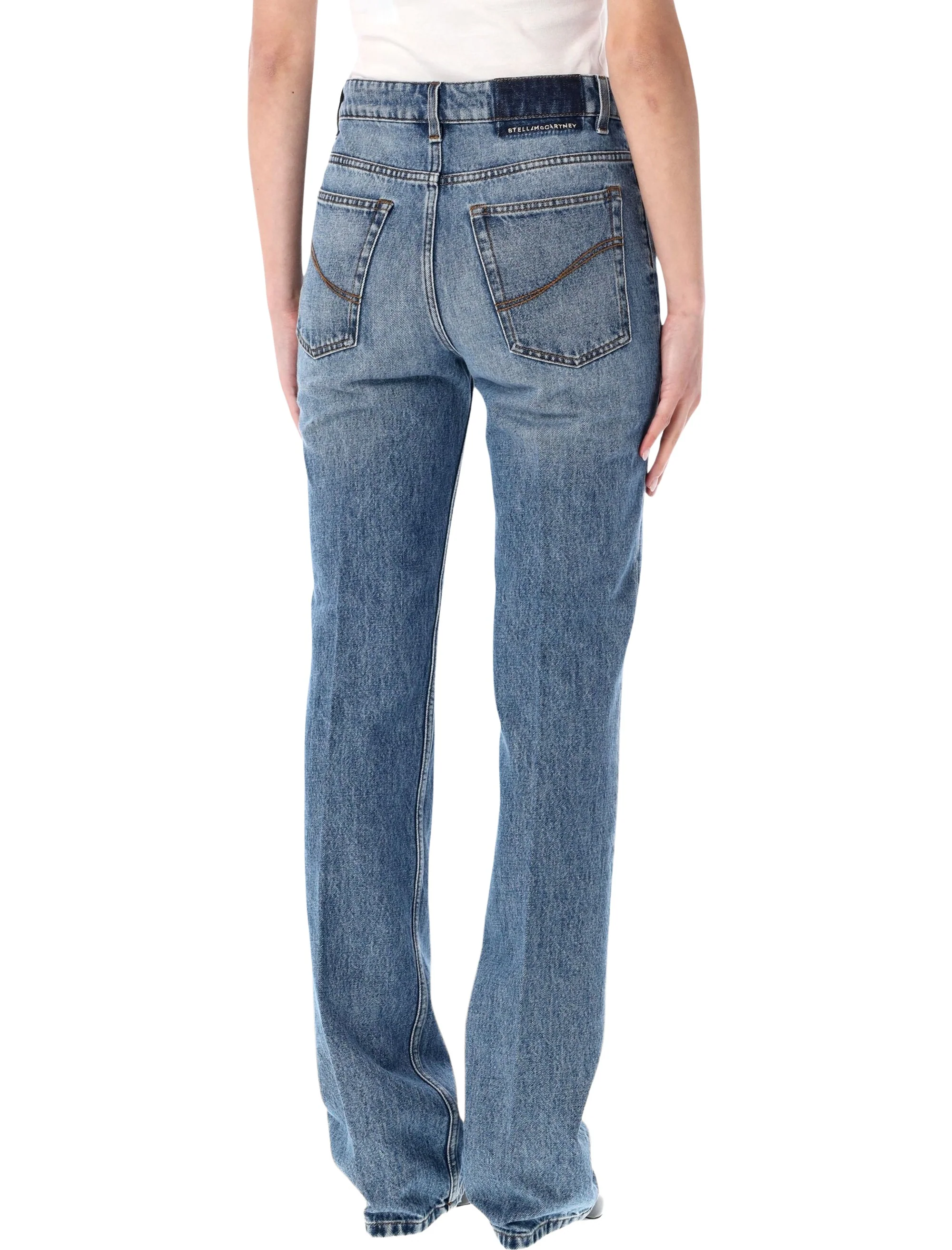 Stella Mccartney Iconic Mid Vintage Jeans for Women - Image 2
