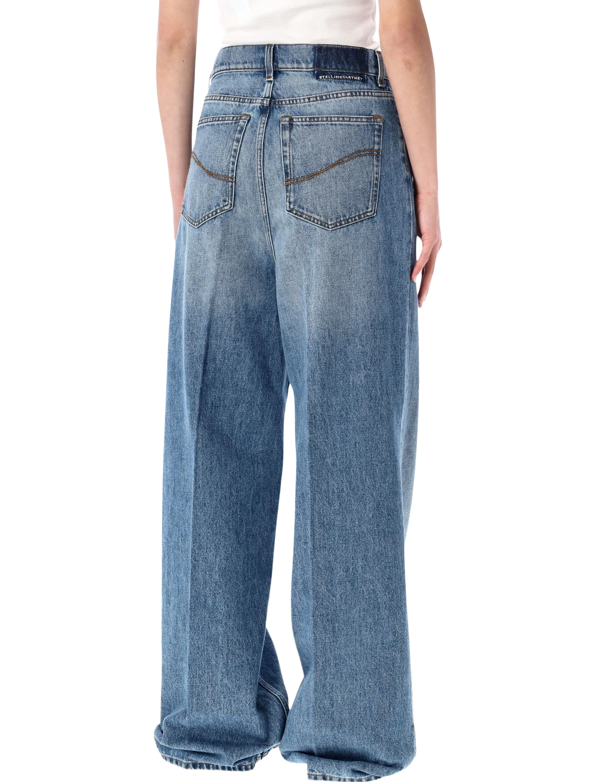 Stella Mccartney Iconic Vintage Blue Jeans for Women - Image 2