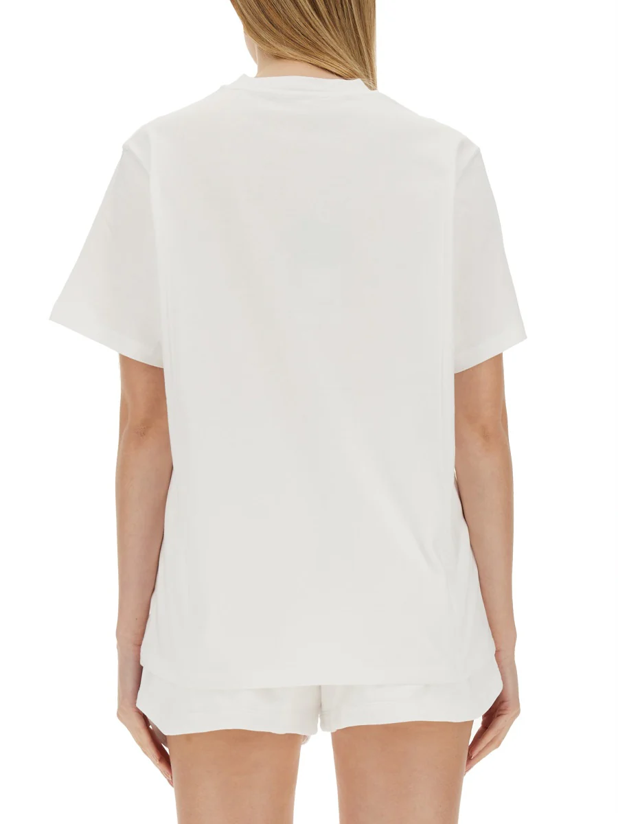 STELLA McCARTNEY Logo Oversized Cotton T-Shirt - Image 7