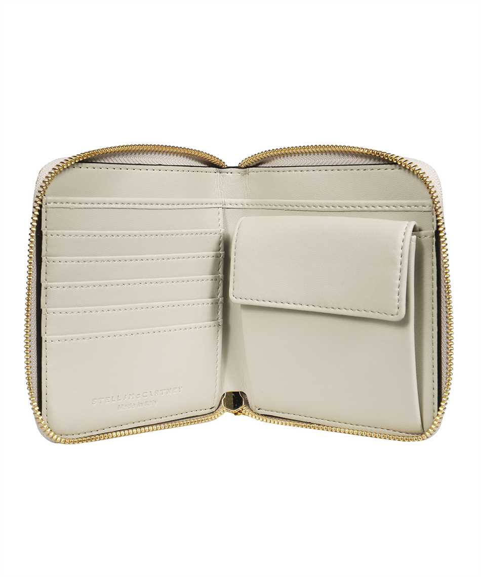STELLA MCCARTNEY Logo Perforated Zipped Wallet - Image 3