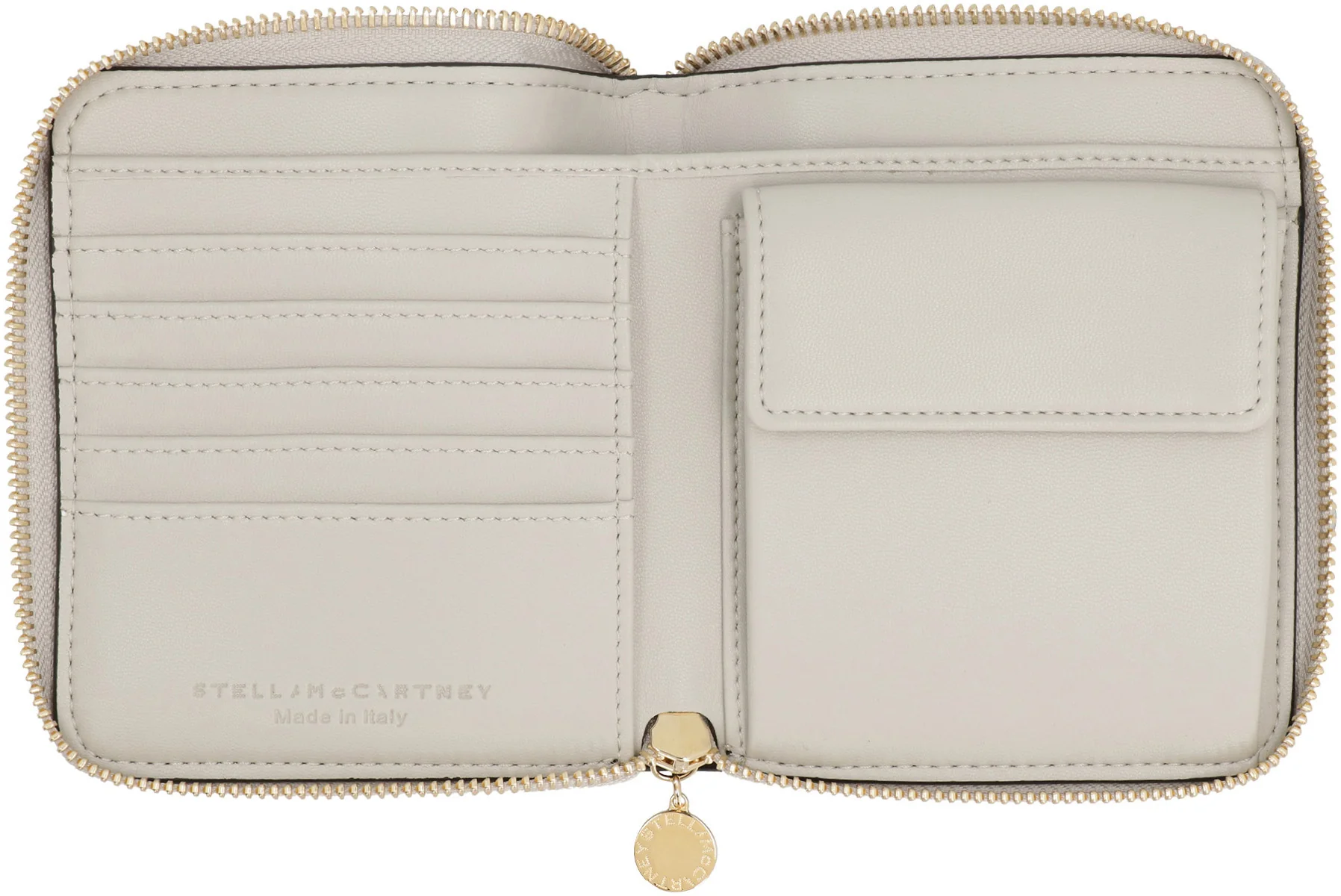 STELLA MCCARTNEY Logo Perforated Zipped Wallet - Image 7