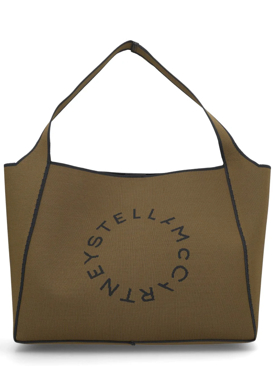 STELLA McCARTNEY Logo Square Tote Bag