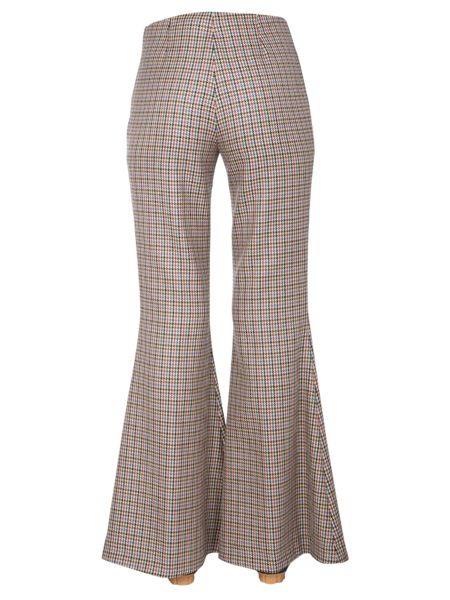 STELLA McCARTNEY Mona Flared High-Waist Trousers - Image 4
