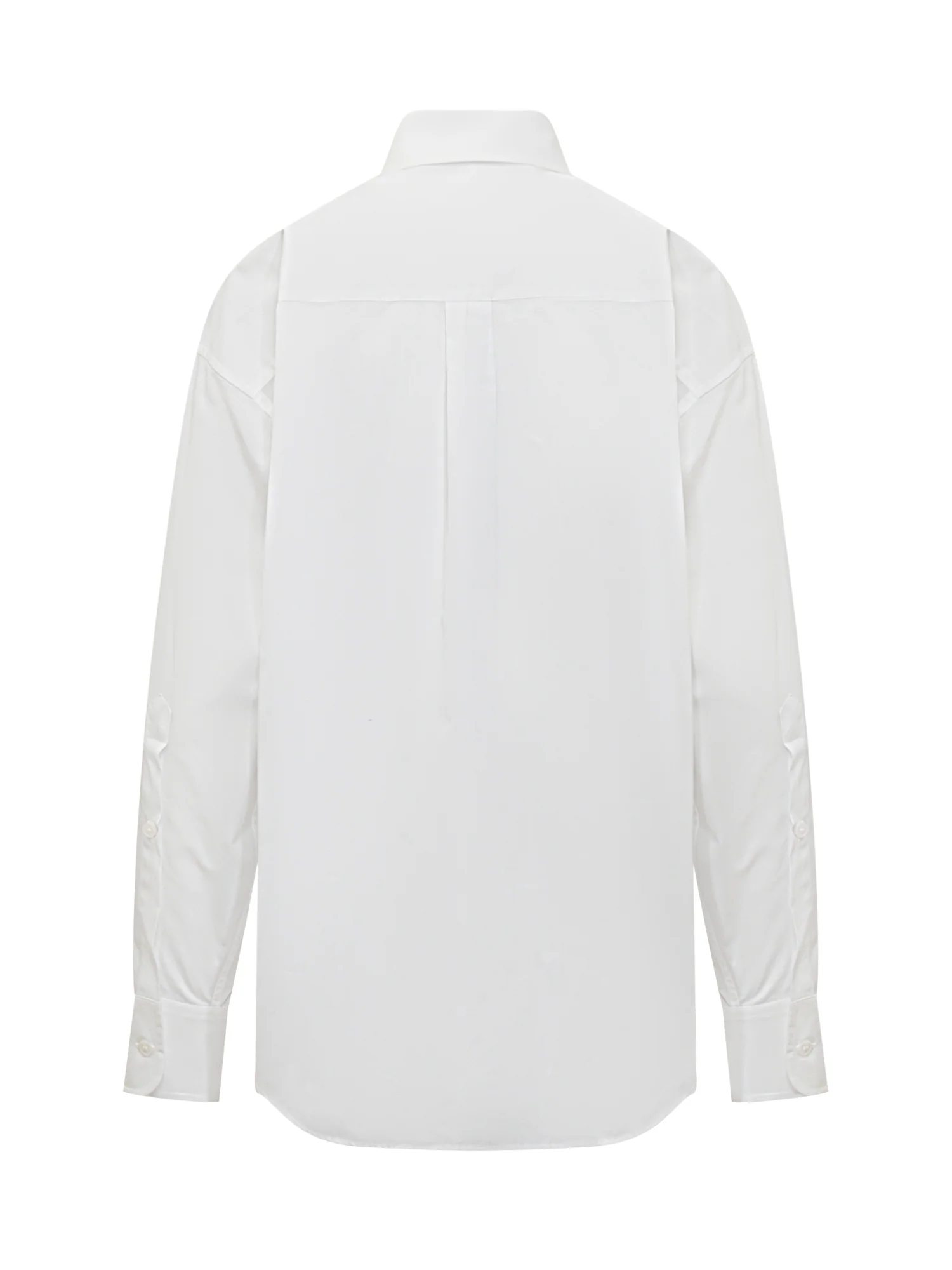 Stella Mccartney Oversized Shirt with Floral Embroidery - Image 2
