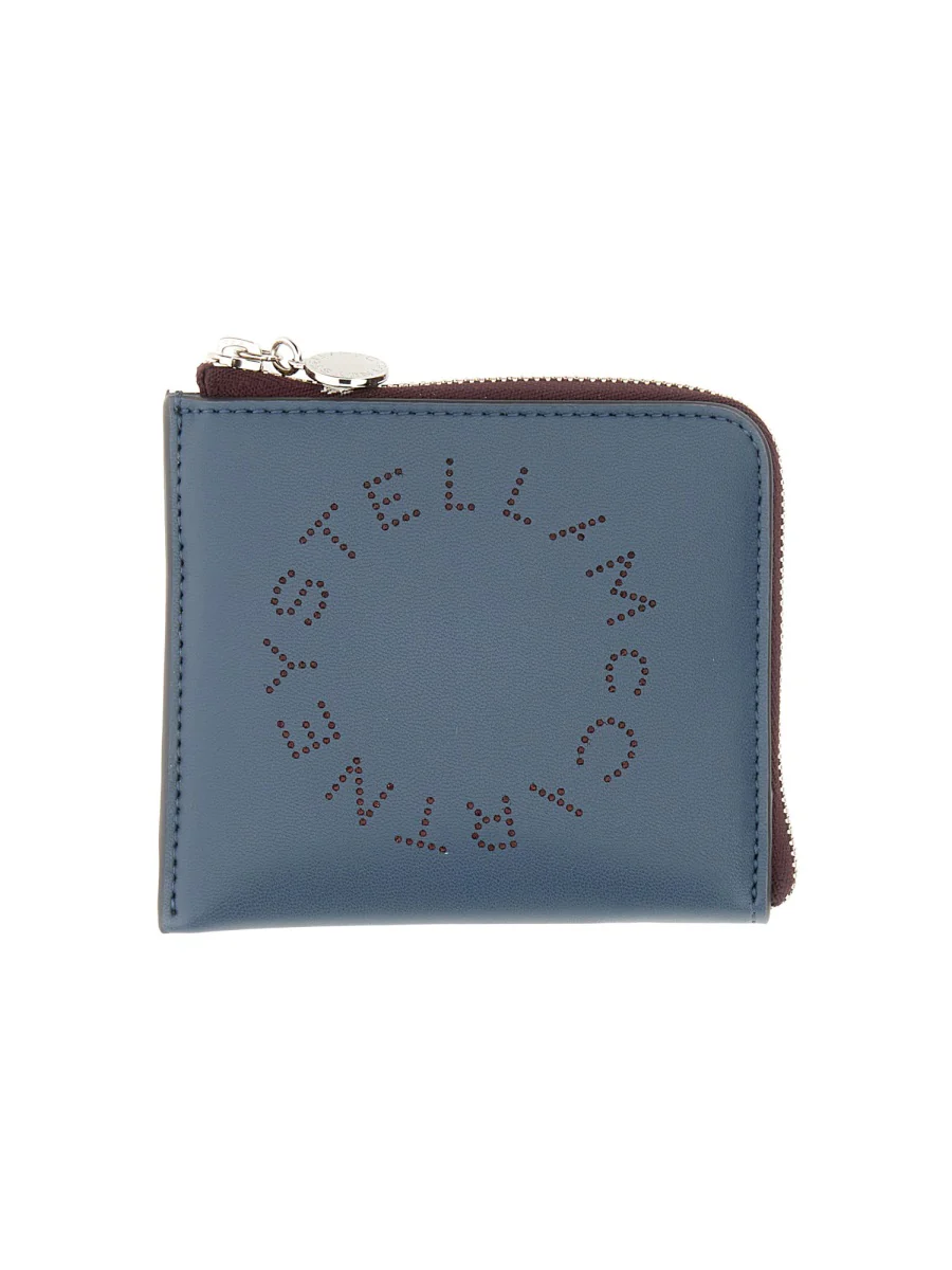 STELLA McCARTNEY Stella Logo Eco Zipped Wallet