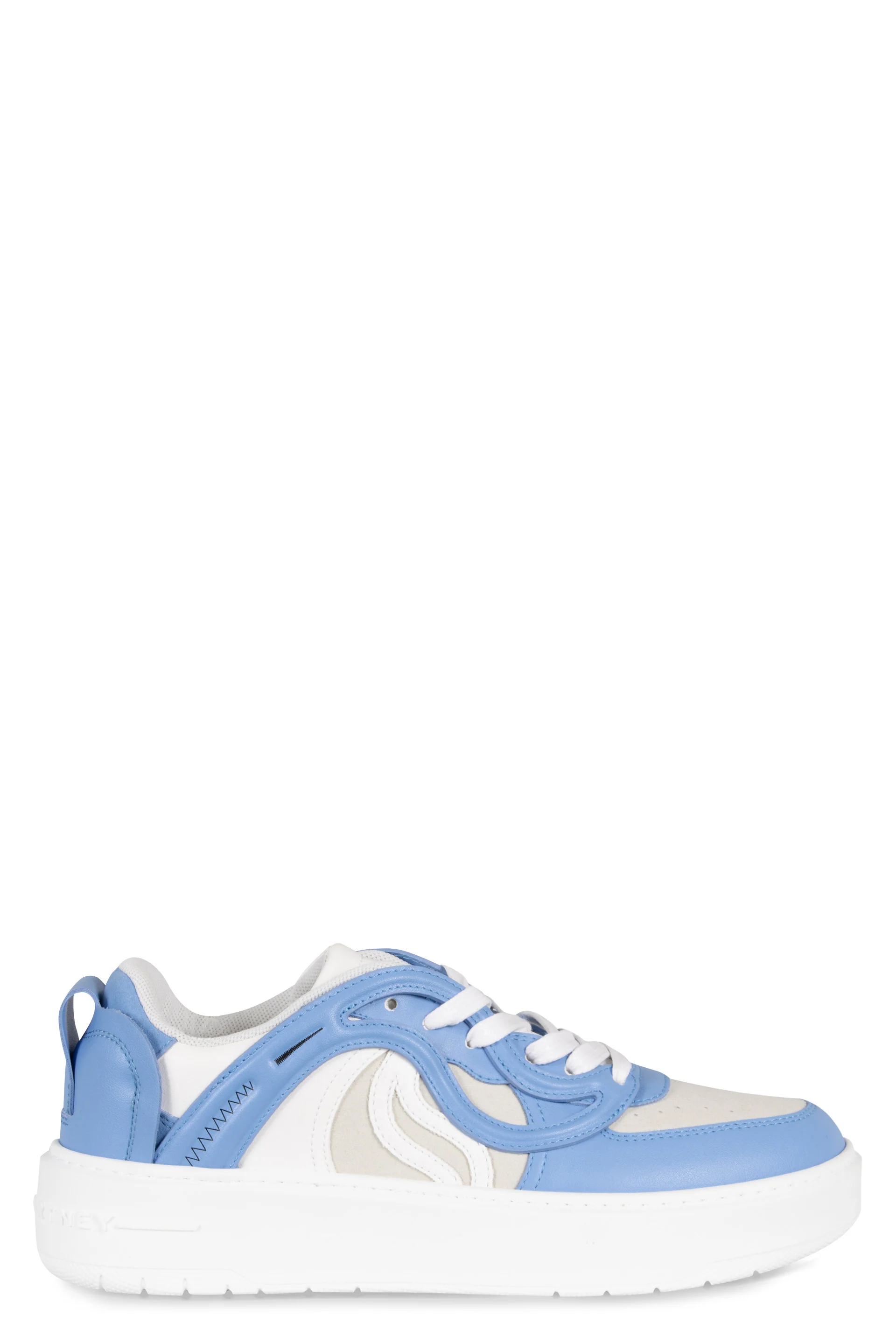 Stella Mccartney Vegan Round-Toe Mini Sneakers