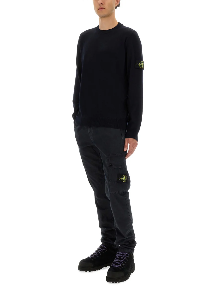 Stone Island Certified Virgin Wool Sweater - Image 4